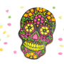 Plantillas para Tartas Calavera - Scrapcooking