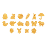 Set 16 Cortadores para Galletas Nature - Scrapcooking Set 16 Cortadores para Galletas Nature - Scrapcooking