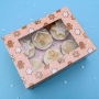 Set 2 Cajas Para 6 Cupcakes Simply Making - Muñecos De Jengibre Set 2 Cajas Para 6 Cupcakes Simply Making - Muñecos De Jengibre