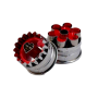 Set 2 Cortadores Metalicos Para Galletas - Flor Y Corazon Set 2 Cortadores Metalicos Para Galletas - Flor Y Corazon