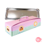 Set Bandeja Plateada + Caja para Brazo de Gitano - 35,5 x 13 cm Set Bandeja Plateada + Caja para Brazo de Gitano - 35,5 x 13 cm