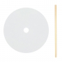 Set Bases de Madera 25 cm x 6 mm Grosor + Palos 30 mm 2 ud - En Papiers Set Bases de Madera 25 cm x 6 mm Grosor + Palos 30 mm 2 ud - En Papiers