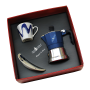 Set Cafetera Top Moka - Azul Oscuro (1 Taza) Set Cafetera Top Moka - Azul Oscuro (1 Taza)