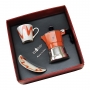 Set Cafetera Top Moka - Naranja (1 Taza) Set Cafetera Top Moka - Naranja (1 Taza)