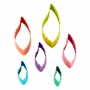 Set Cortadores Doble Cara Hojas 6 ud - Wilton Set Cortadores Doble Cara Hojas 6 ud - Wilton