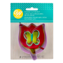 Set Cortadores Metálicos Flor y Mariposa - Wilton Set Cortadores Metálicos Flor y Mariposa - Wilton