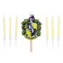 Set Velas Cumpleaños Harry Potter Hufflepuff 7 ud - PME Set Velas Cumpleaños Harry Potter Hufflepuff 7 ud - PME