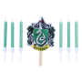Set Velas Cumpleaños Harry Potter Slytherin 7 ud - PME Set Velas Cumpleaños Harry Potter Slytherin 7 ud - PME