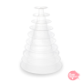 Soporte Transparente para Macarons Redondo 10 Niveles Soporte Transparente para Macarons Redondo 10 Niveles