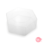 Soportes Hexagonales Transparentes para Tartas 20 y 30 cm Soportes Hexagonales Transparentes para Tartas 20 y 30 cm