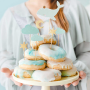 Topper para Cupcakes Ballena 7 ud - Partydeco Topper para Cupcakes Ballena 7 ud - Partydeco