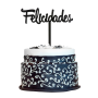 Topper para Tarta Felicidades 13 cm - Dekora