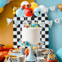 Topper para Tarta Globos Coche - Partydeco  Topper para Tarta Globos Coche - Partydeco