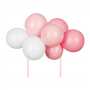 Topper para Tarta Globos Rosas - Partydeco Topper para Tarta Globos Rosas - Partydeco