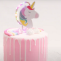 Topper para Tarta Unicornio Led 12 cm - ScrapCooking