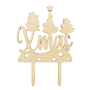 Topper para Tarta Xmas 13 cm - Scrapcooking  Topper para Tarta Xmas 13 cm - Scrapcooking
