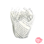 Tulipas para Mini Muffins Papel Periodico - 50 Unidades Tulipas para Mini Muffins Papel Periodico - 50 Unidades