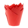 Tulipas para Muffins Rojas 36 ud - House ff Marie