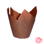 Tulipas para Muffins Marrones - 24 Unidades Tulipas para Muffins Marrones - 24 Unidades