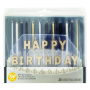 Velas Cumpleaños Metalizadas Wilton - 25 U Velas Cumpleaños Metalizadas Wilton - 25 U
