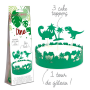 Wrapper + Toppers para Tarta Dino - Scrapcooking Wrapper + Toppers para Tarta Dino - Scrapcooking