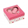 Kit de 3 cajas para cupcakes Heart