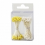 Estambres para flores blancos y amarillos Estambres para flores blancos y amarillos