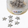Estrellas de pasta de azúcar plateadas 30 unidades