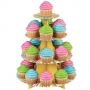 Stand para Cupcakes Arco Iris