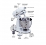 Robot de Cocina KitchenAid Artisan Rosa Pastel 5KSM175