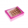 Caja 24 Mini cupcakes Hot Pink