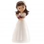 Figura para Tarta Comunión Niña con Libro Figura para Tarta Comunión Niña con Libro