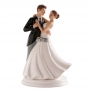 Figura para Tarta Pareja de Boda Bailando 20 cm