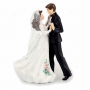 Figura para tartas novios bailando 14,5cm Figura para tartas novios bailando 14,5cm