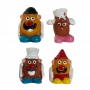 Figuritas Roscón de Reyes Sr y Sra Patata Figuritas Roscón de Reyes Sr y Sra Patata