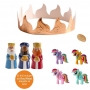 Figuritas Roscón de Reyes Caballitos 7 piezas Figuritas Roscón de Reyes Caballitos 7 piezas