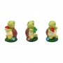 Figuritas Roscón de Reyes Tortugas 3 ud Figuritas Roscón de Reyes Tortugas 3 ud