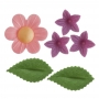 Flores, Miniflores y Hojas de Oblea 38 ud
