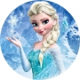 Impresión en Oblea 20cm Frozen Elsa