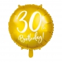 Globo de foil de 30 cumpleaños color Oro de 45 cm Globo de foil de 30 cumpleaños color Oro de 45 cm
