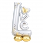 Globo Decorativo Love Wedding Airloonz 147 cm Globo Decorativo Love Wedding Airloonz 147 cm