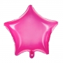 Globo Estrella Transparente Fucsia 48 cm Globo Estrella Transparente Fucsia 48 cm