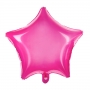 Globo Estrella Transparente Fucsia 48 cm