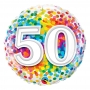 Globo Foil 50 Cumpleaños Multicolor 46 cm Globo Foil 50 Cumpleaños Multicolor 46 cm