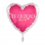 Globo Foil Corazón Te Quiero Mucho 43 cm Globo Foil Corazón Te Quiero Mucho 43 cm