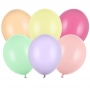 Set de 100 Globos Color Pastel Mix 23 cm