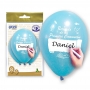 Globos Personalizables Comunión Azul 8 ud Globos Personalizables Comunión Azul 8 ud