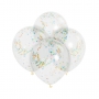 Globos Transpatrentes con Confeti Multicolor Globos Transpatrentes con Confeti Multicolor