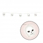 Guirnalda de 12 Calaveras 180 cm con Luz Guirnalda de 12 Calaveras 180 cm con Luz