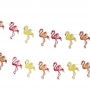 Guirnalda de Papel Flamingo Fun 2 metros Guirnalda de Papel Flamingo Fun 2 metros